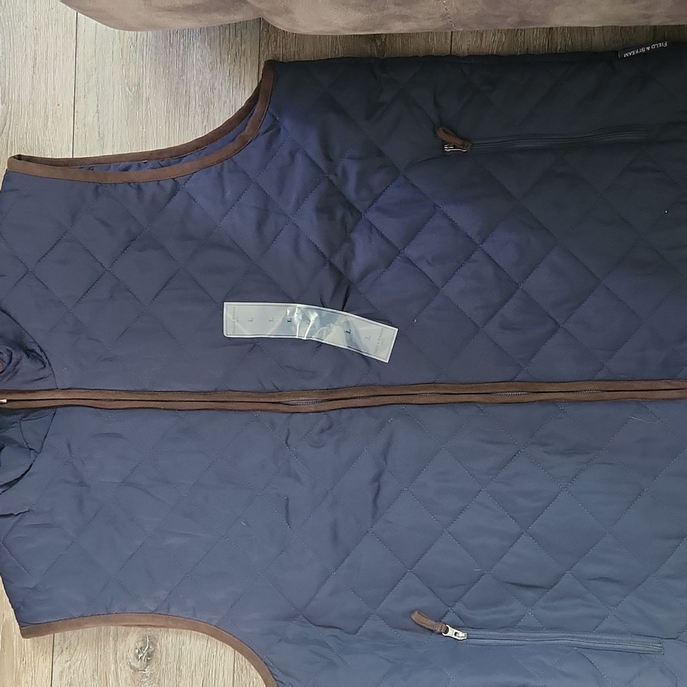 Field & Stream Men's Quilted Navy Vest